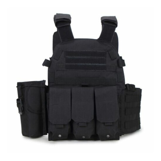 Tactical Vest Military Plate Carrier Molle Assault Combat Airsoft Hunting Vest {8}