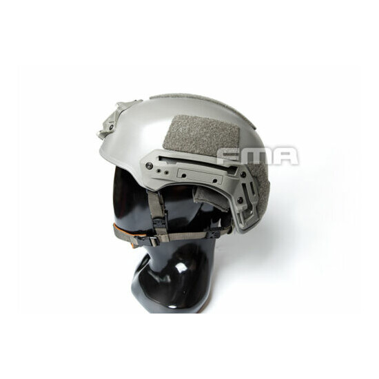 TB1268 FMA Hunting Tactical Helmet Airsoft WTF EX Ballistic Helmet BK/FG/TAN {25}