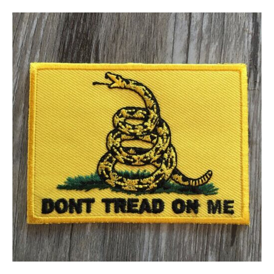 Gadsden Don't Tread On Me Patch, Yellow {1}