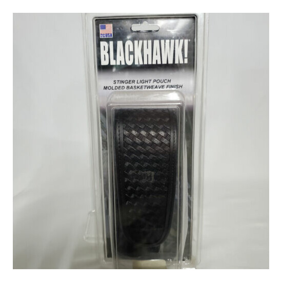 Blackhawk Stinger Light Pouch - Molded Basket Weave Finish - 44A203BW {1}