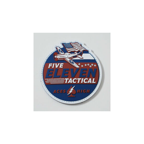 5.11 TACTICAL *** ACES HIGH FLIGHT *** 3D PVC MORALE PATCH ~ AWESOME!! {1}