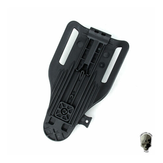 TMC Tactical 3 Sections Adjustable Belt Holster Drop Adapter Clip Mount VUBL BK {3}