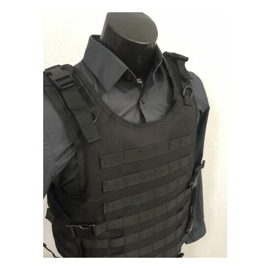 Tactical bulletproof vest FREE lllA body armor Insert Plates L XL 2XL {1}