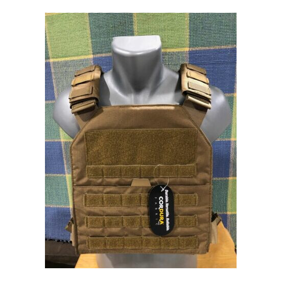 Level IIIA 3A | Body Armor Inserts | Bullet Proof Vest | BAM Rebel Vest -Coyote {1}