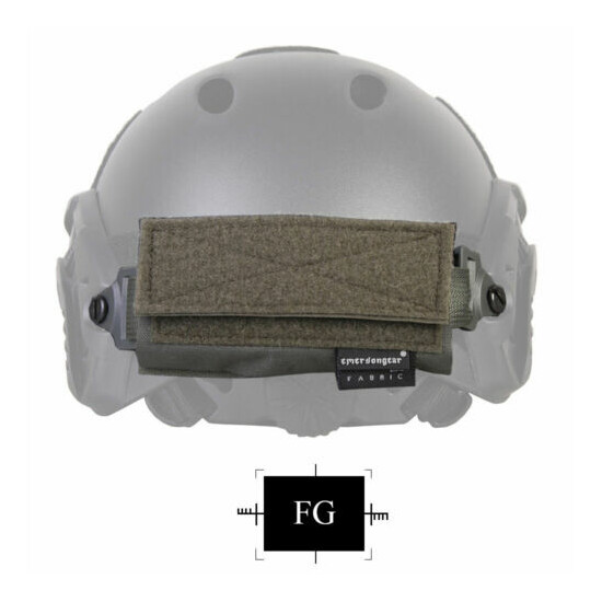 Emerson Tactical Combat Fast Helmet Rapid Rear Pouch Balancing Counterweight Bag {10}