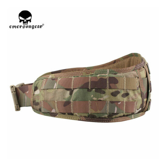 EMERSON Tactical Padded Heavy Duty Belt Waist Molle Combat Hunting Quick Release {4}
