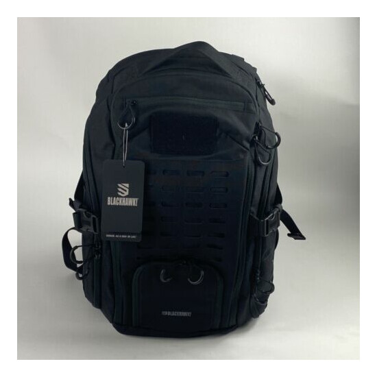 BLACKHAWK! Stax 3 Day Tactical Backpack Black Navy Seal Honor 60ST03BK {1}