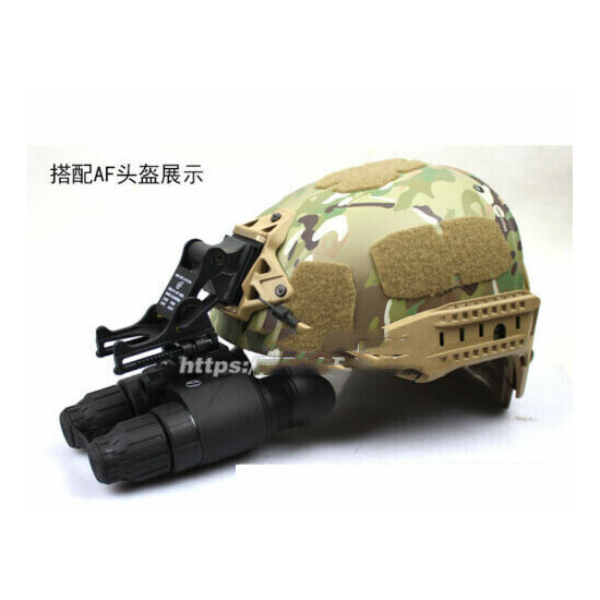 Tactical FAST Helmet Metal Mount For pulsar EDGE GS1X20 NVG Night Vision Goggles {8}