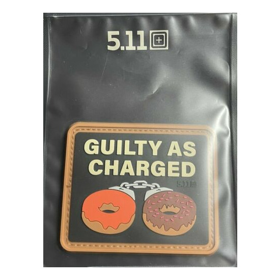 5.11 Tactical Guilty As Charged Donut Patch {1}