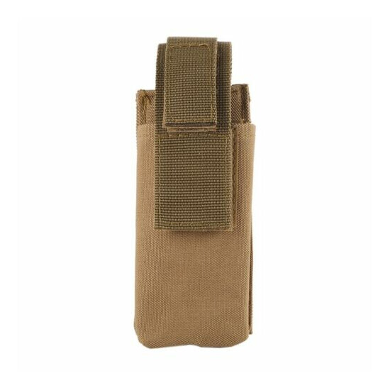 Molle Tactical Flashlight Pouch Knife Pouch Attachment Bag Torch Holder Case {14}