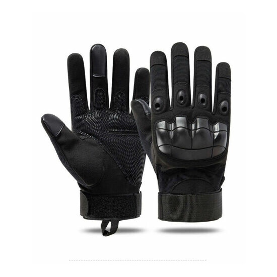New Full Finger Tactical Gloves Protective Hard Knuckle Work Military Hunting {13}