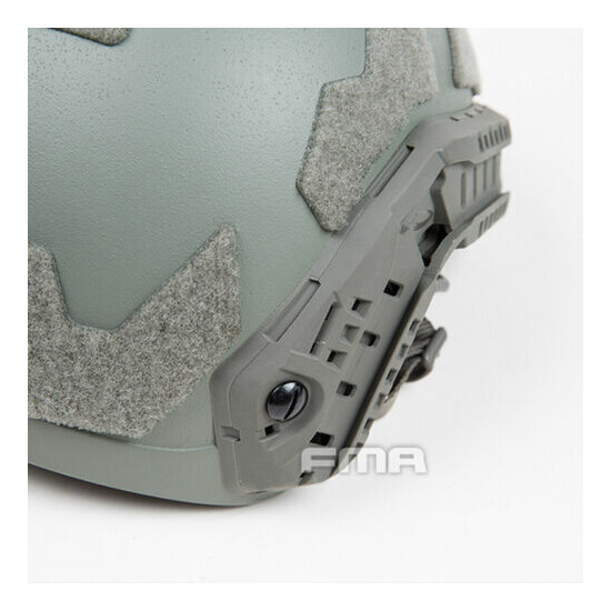 FMA Tactical SF Super High Cut Helmet Protective Rescue Hard Hat Anti-Fall M/L {10}