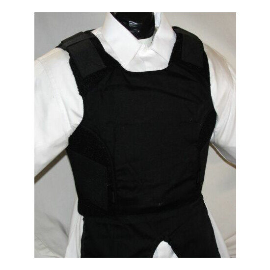 New XXL Carrier IIIA Concealable Body Armor BulletProof Vest with Inserts {2}