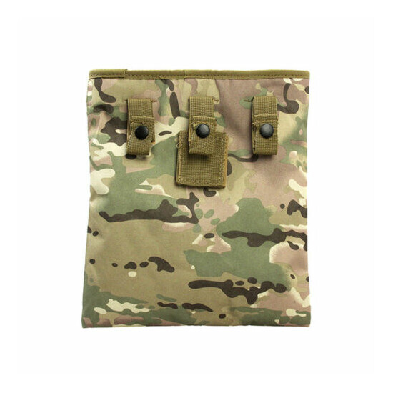 Military Molle Belt Magazine Pouch Tactical Mag Dump Drop Reloader Pouch Bag  {5}