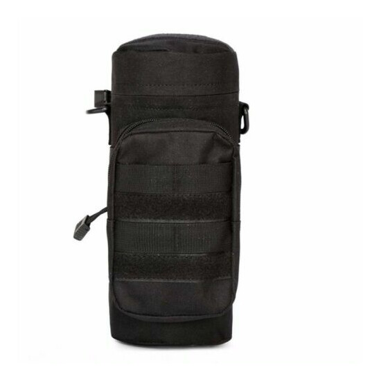 Outdoor Men's Travel Belt Waist Bag Water Bottle Pouch Molle Hydration Carrier {5}