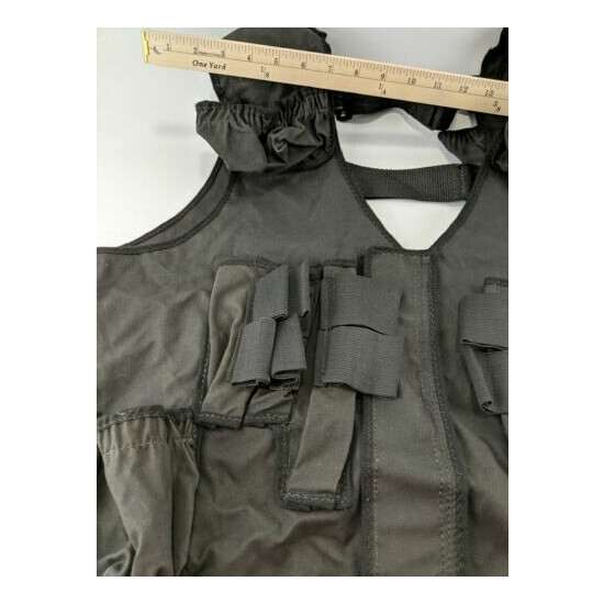 Tactical Vest with pockets loops pouches tactical belt canteen and cover SHTF {6}