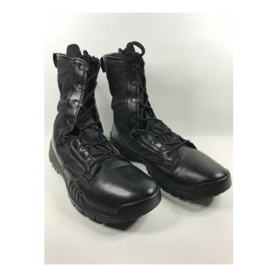 NIKE MEN'S BLACK FIELD SWAT TACTICAL BOOTS 631371-090 SZ 12.5 {1}