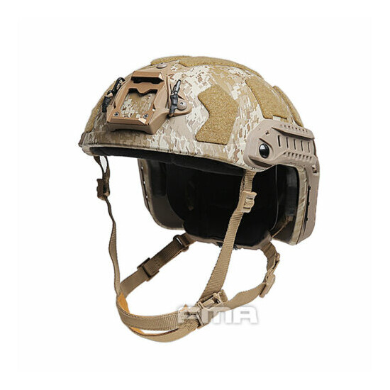 FMA Tactical SF Super High Cut Helmet Protective Rescue Hard Hat Anti-Fall M/L {36}