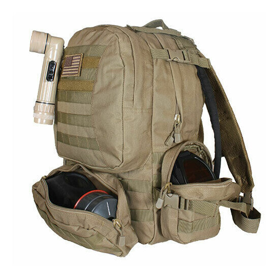 NEW Advanced Hydro Assault Pack MOLLE Hiking Hunting Backpack w Bladder MULTICAM {3}