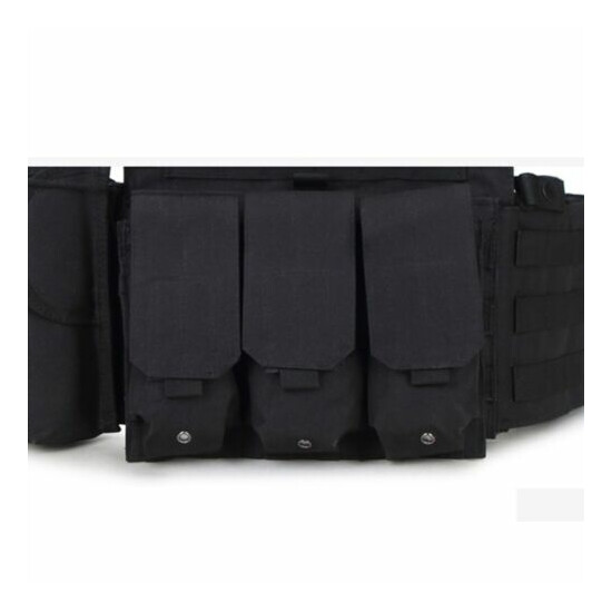 Outdoor Tactical Vest Airsoft Paintball Game Body Armor Molle Plate Carrier Vest {8}