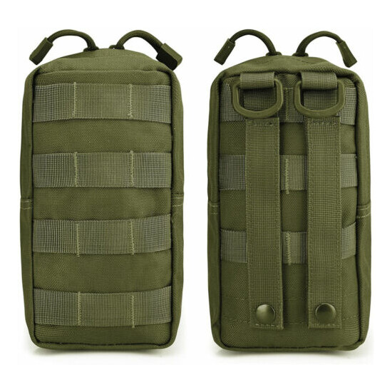 Molle Pouch Multi-Purpose Compact Tactical Waist Bags Small Utility Pouch Pocket {23}