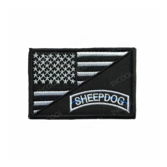 Embroidered Patch SHEEP DOG Army Military Decorative Patches Tactical {15}