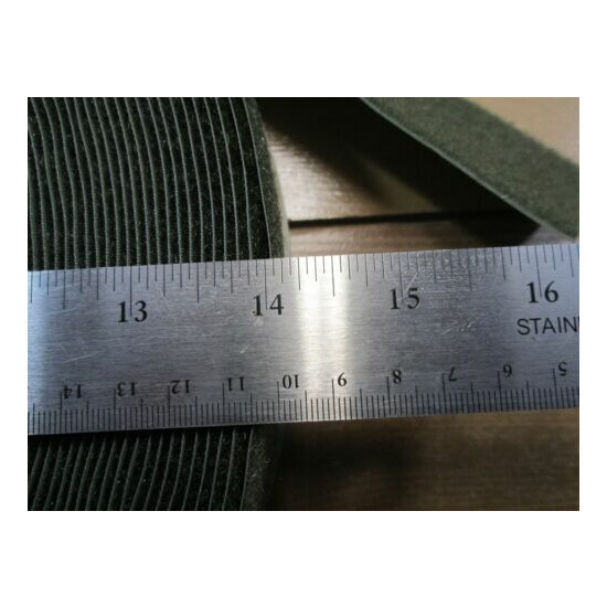 Olive Green Military 50 Yrd Roll Sew-on LOOP ONLY - Hook & Loop 2" Fastener {7}