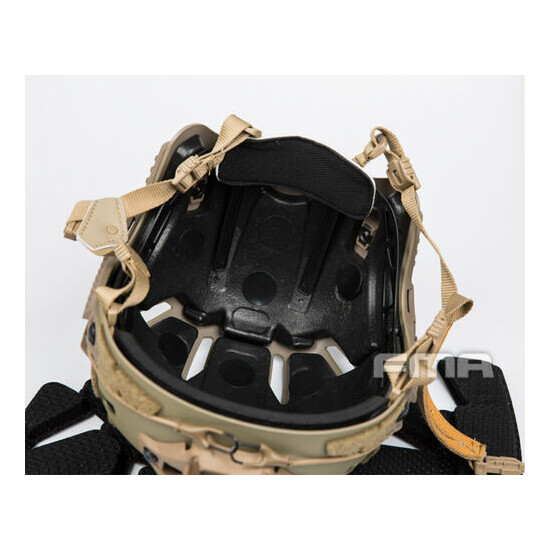 FMA Tactical Caiman Ballistic Helmet Liner Gear Adjustment Helmet TB1307B M/L {5}