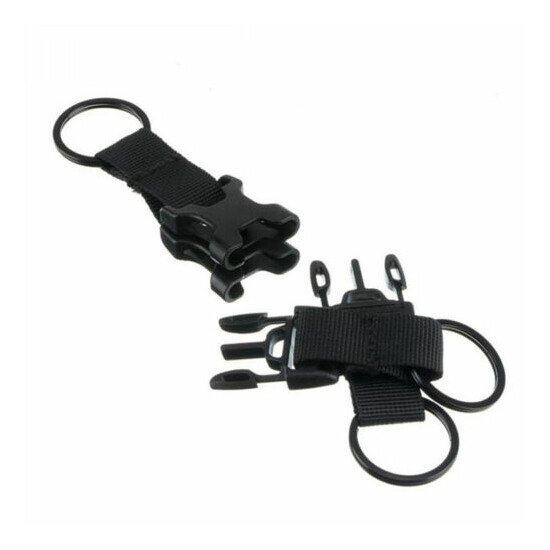 Quickdraw Belt Clip Carabiner Malfunction Hook Portable Mountaineering Tool N3 {4}
