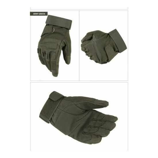 Full Finger Tactical Gloves Winter Sport Gloves Men Outdoor Military Gloves Army {9}