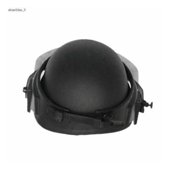 US NIJ IIIA Ballistic Face Shield Military Bulletproof Visor For Tactical Helmet {8}