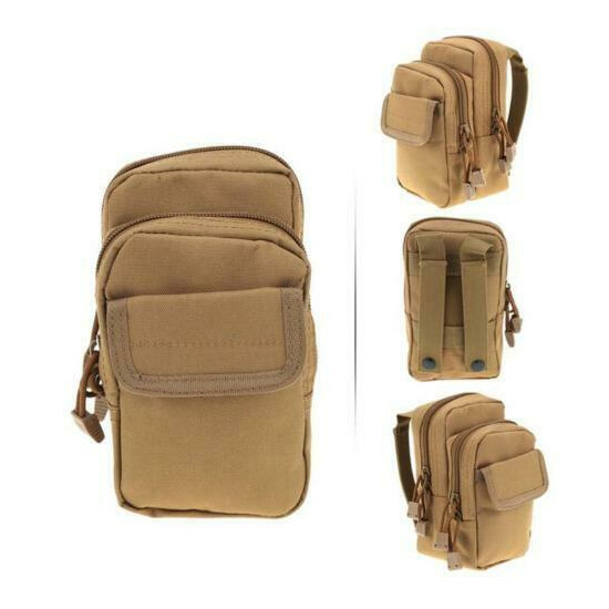 Tactical Molle Pouch EDC Multi-purpose Belt Waist Pack Bag Utility Phone Purse {16}