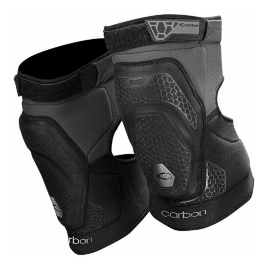 Carbon Paintball CC Knee Pads - Large {3}
