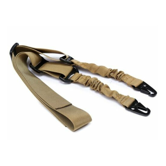Tactical 2 Point Gun Sling Strap Rifle Belt Shooting Hunting Accessories Strap {10}