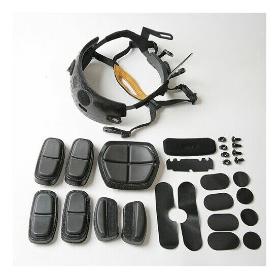 FMA TB272B Helmet Pads Mat Cushion Upgrade Version Liner Kit For ACH Helmet L/XL {2}