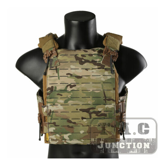 Emerson Tactical MOLLE Quick Release Tube Armor Vest Lightweight Plate Carrier  {17}