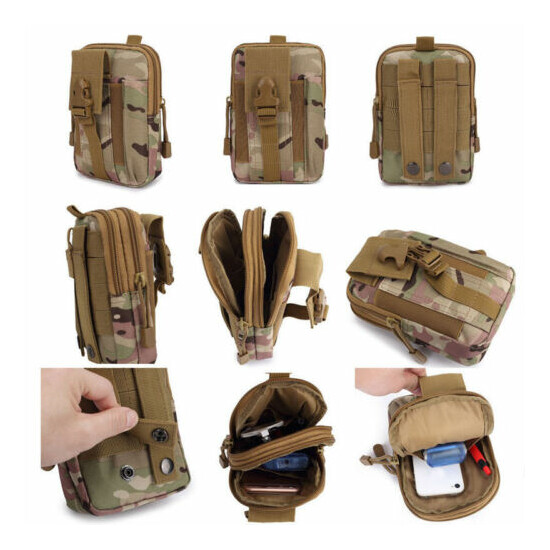 Tactical Waist Pack Camping Travel Hunting Belt Bags Pocket Military Phone Pouch {30}