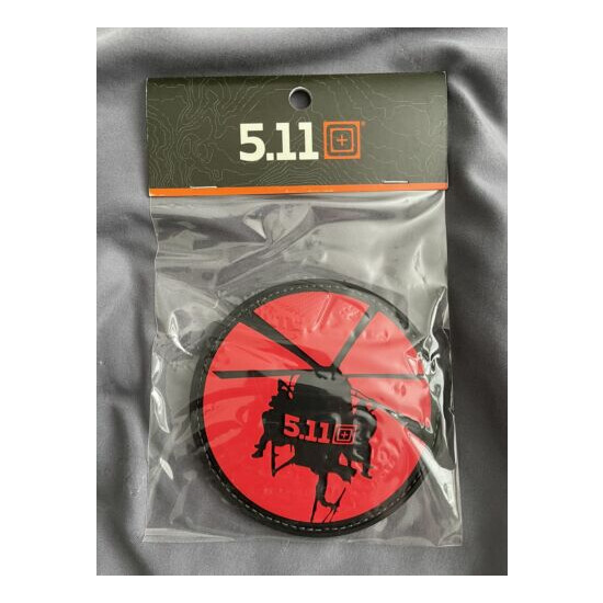 NEW 5.11 Tactical Little Bird Sunrise Helicopter Hook Back Morale Patch 81800 {1}