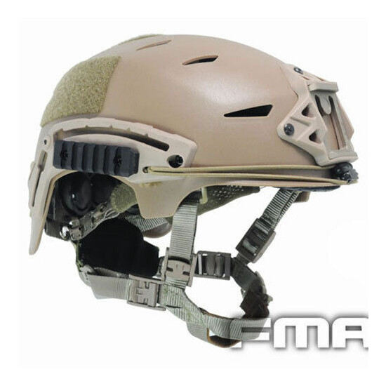 FMA Tactical Airsoft CS Protective EXF BUMP Helmet High Quality DE TB742 {2}