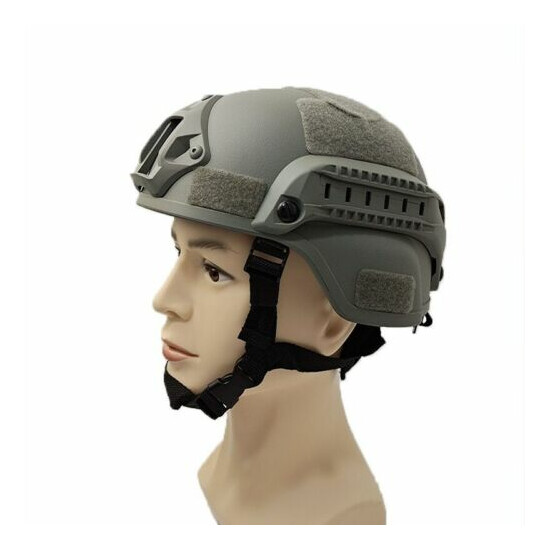 Helmet MICH2000 Airsoft Quality L.weight Tactical Outdoor Activities Hunt, Climb {8}