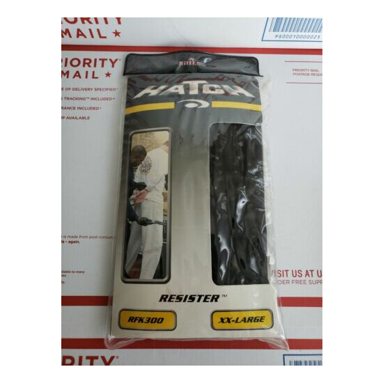 Hatch RFK300 Resister Cut-Resistant Black Leather Gloves made w/ Kevlar Size XXL {1}