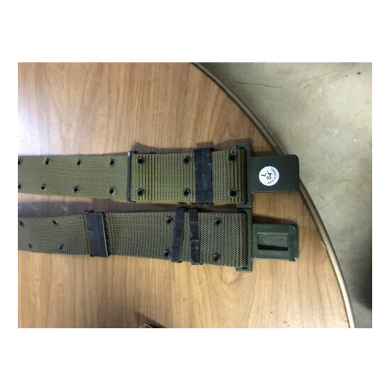 Military Style Belt for Canteen Knife Pistol Olive drab  {1}