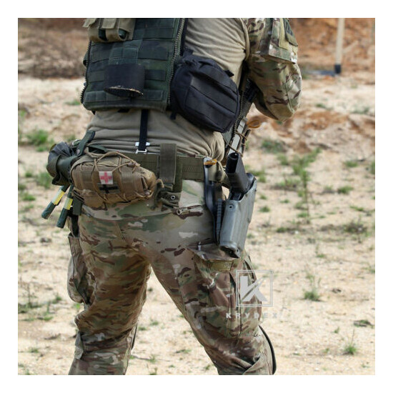 KRYDEX Tactical Belt 1.75 in Heavy Rigger Duty Belt Quick Release Inner & Outer {6}