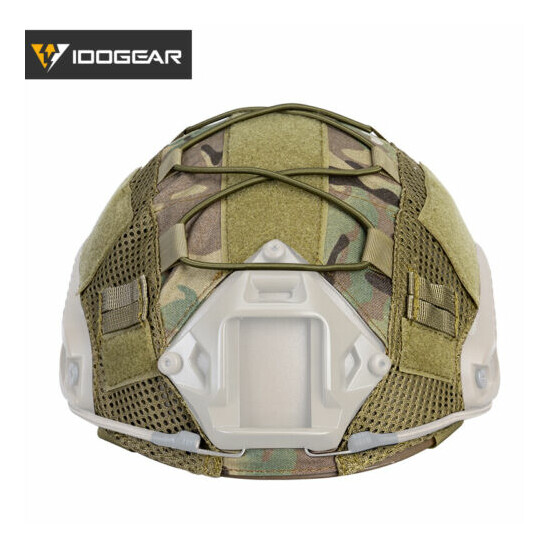 IDOGEAR FAST Helmet COVER Tactical Hunting Airsoft Gear Sports Headwear Camo {10}