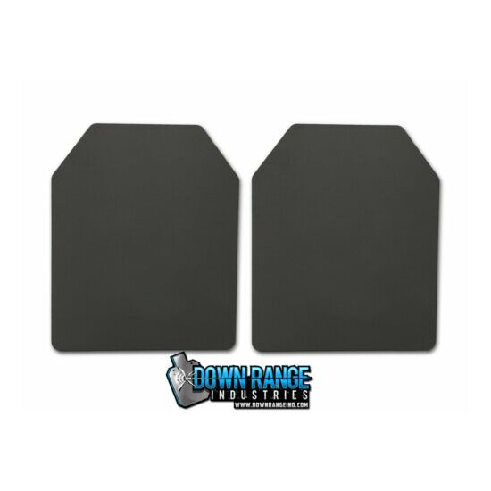 Body Armor AR500 Level 3 Set Of Plates Curved 11x14 FREE 2 DAY SHIPPING! {4}