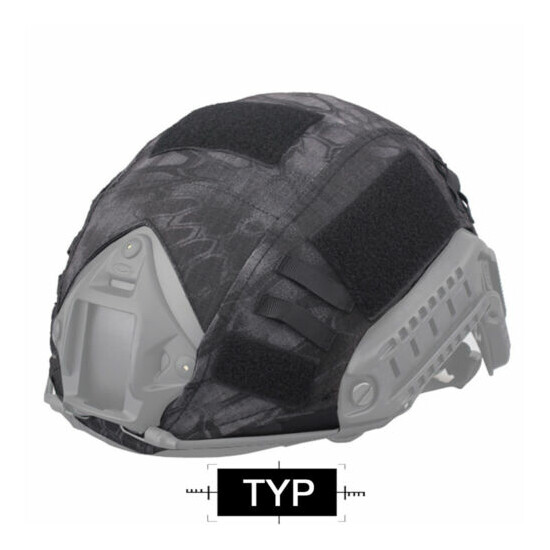 Tactical Camo Helmet Cover Skin For Airsoft Protective Gear BJ PJ MH Fast Helmet {10}