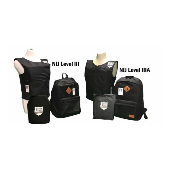 Level IIIA Vest (SM), New w/2 POLICE Grade Plates Certified & Ballistic tested  {3}
