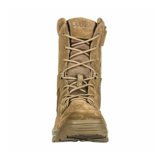 5.11 Tactical Men's ATAC 2.0 8" Side Zip Military Dark Coyote Boot, Style 12393 {2}