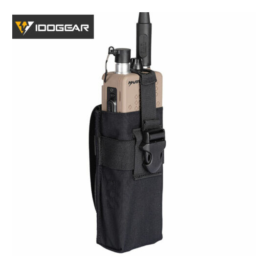 IDOGEAR Tactical Radio Pouch For Walkie Talkie MBITR PRC148/152 MOLLE Military {15}