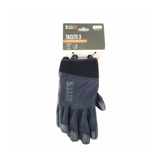 5.11 Tactical Taclite 3 Gloves EU-7 Black New Extreme Dexterity Sheepskin Palm  {1}